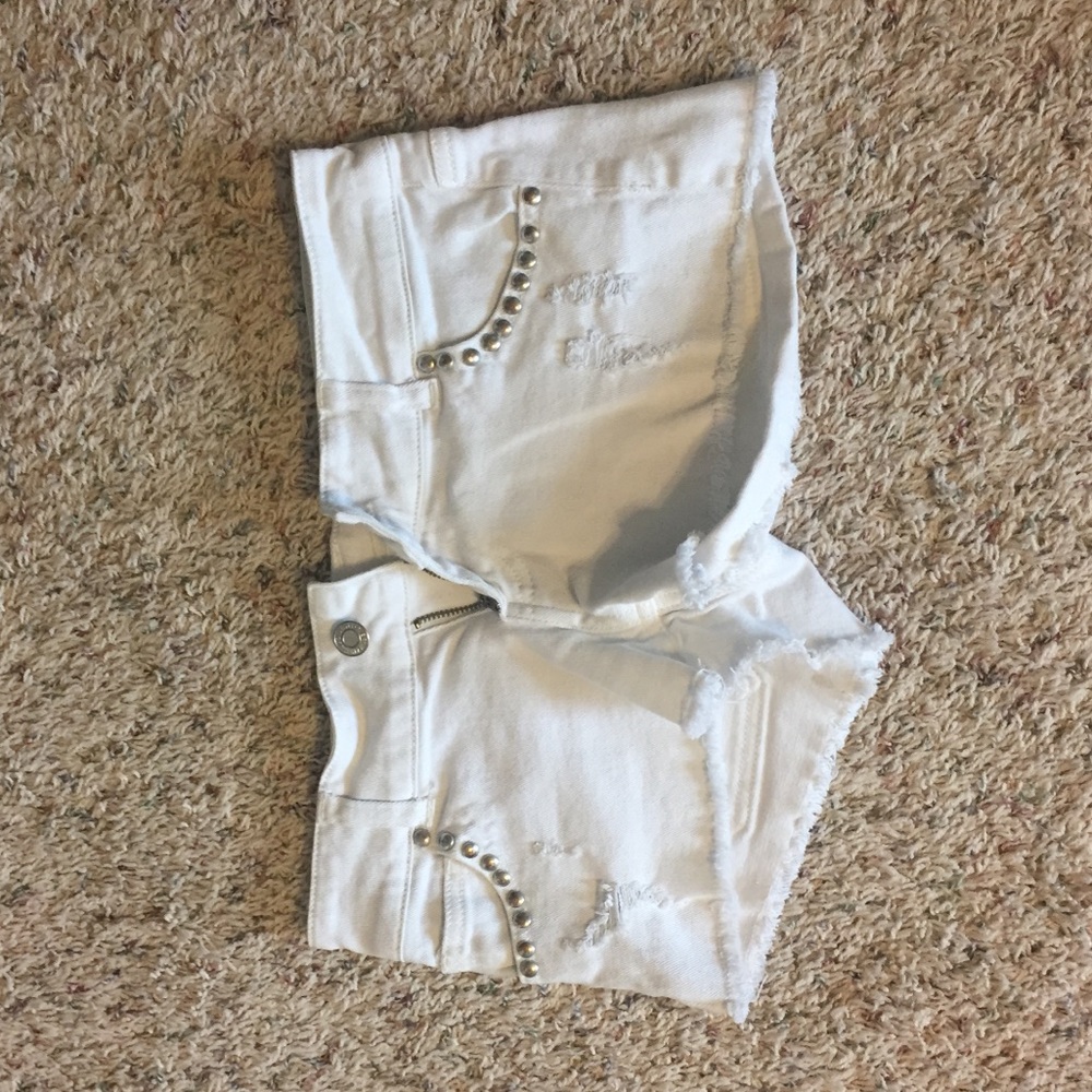 White shorts